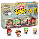 Blister 4 figuras Bitty POP One Piece Luffy